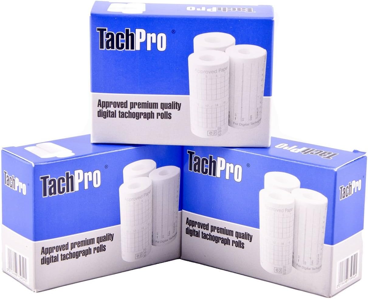 TachPro Digital Tachograph Rolls x10 boxes of 3 rolls 100101 Amazon