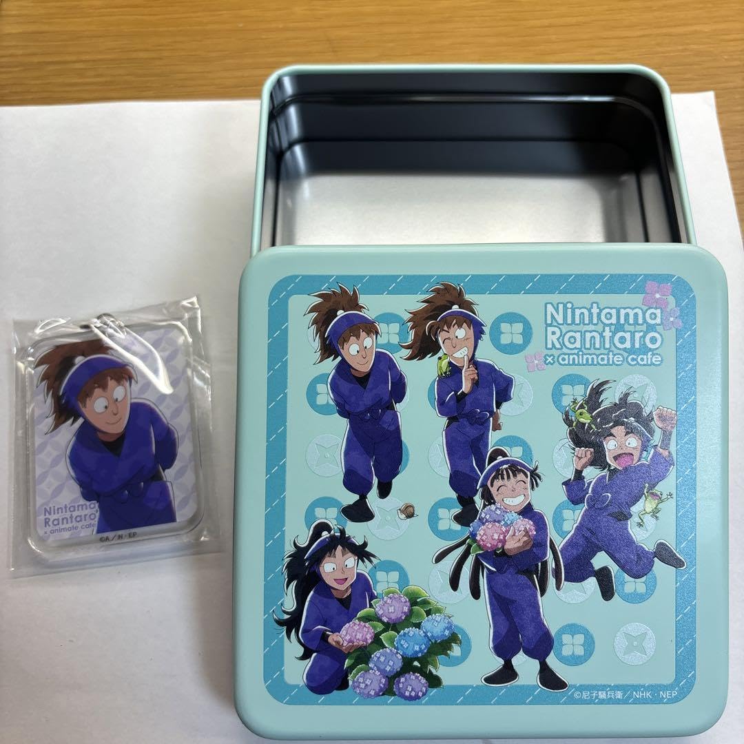 忍たま乱太郎　クッキー缶　5点セット 忍たま乱太郎 キャラ缶stampcollection 4年生セット｜郵便局の