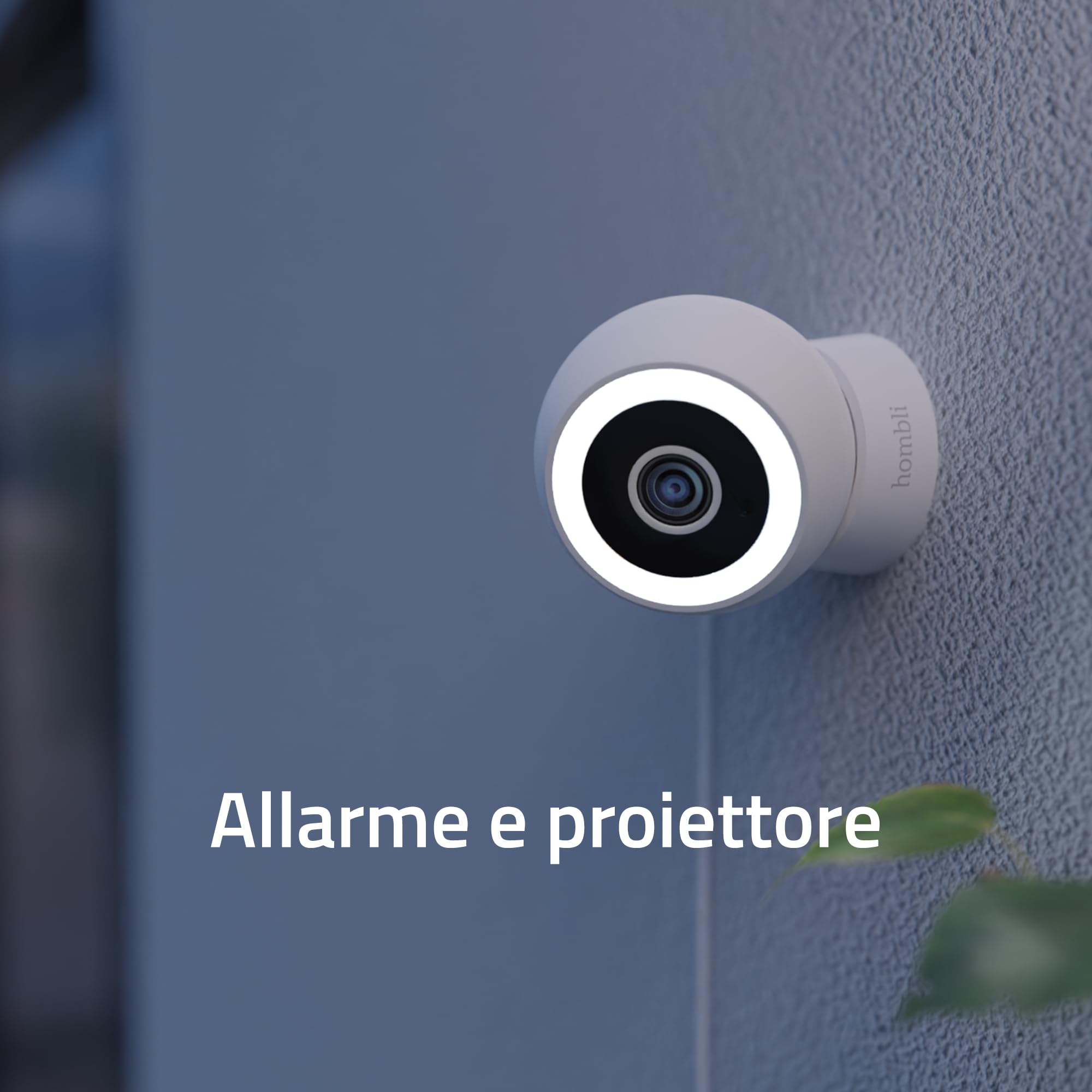 Hombli Compact Cam 2K - Telecamera Sicurezza Interno/Esterno, Wi-Fi, Visione Notturna - 4