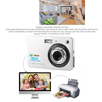 デジタルカメラ　4K Amazon | デジタルカメラ 4K デジカメ 4800万画素 オート