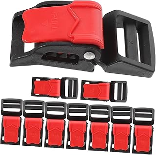 VILLFUL 10 Pçs Clipe De Fivela De Capacete Capacete De Esqui Acessórios De Motocicleta Clipes De Fivela De Plástico Fivelas De Liberação Rápida Clipe Cinta De Queixo Capacete Cinta De