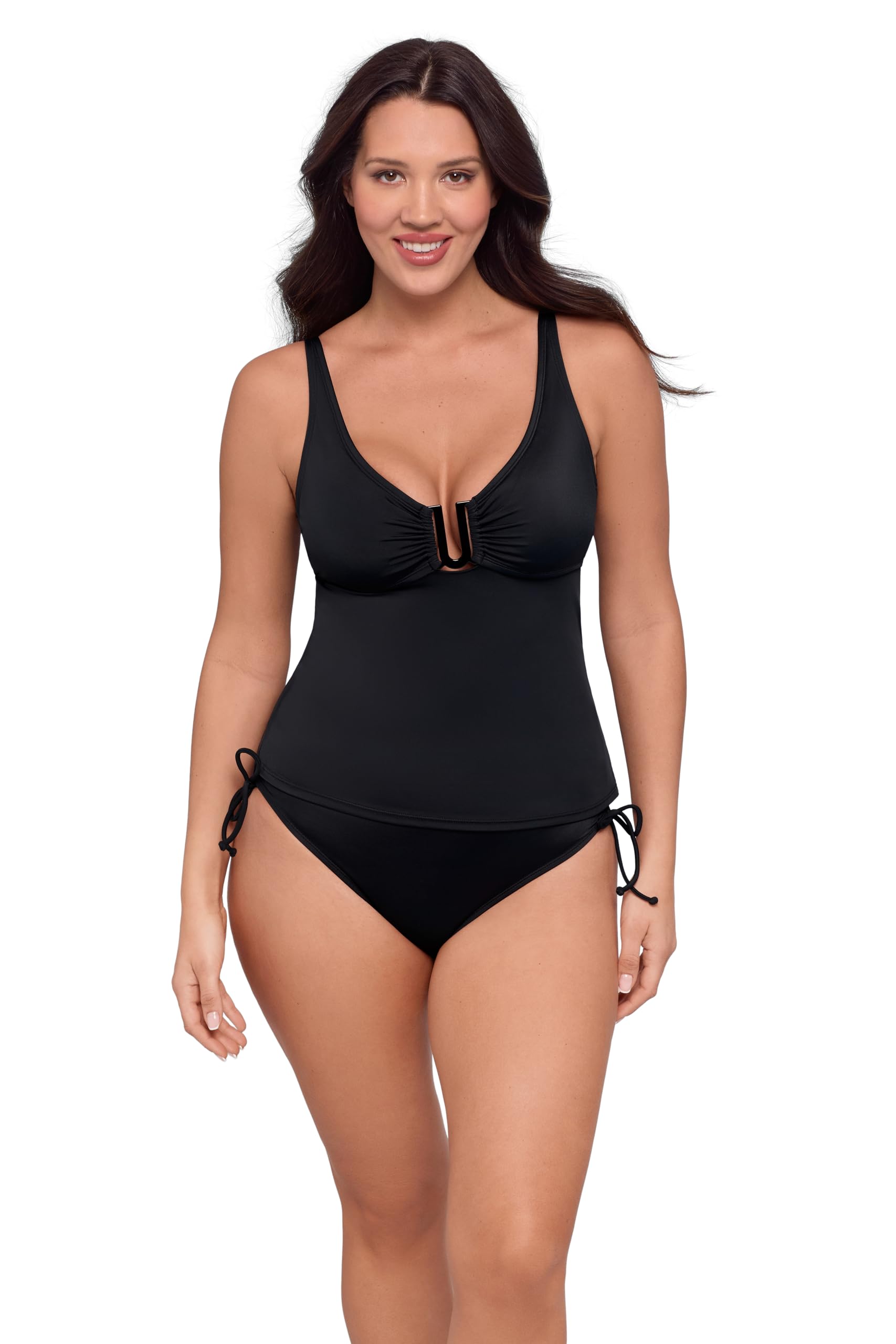 s3 swim Women's Supportive Adjustable U-Wire Swim Tankini Top-picture-34