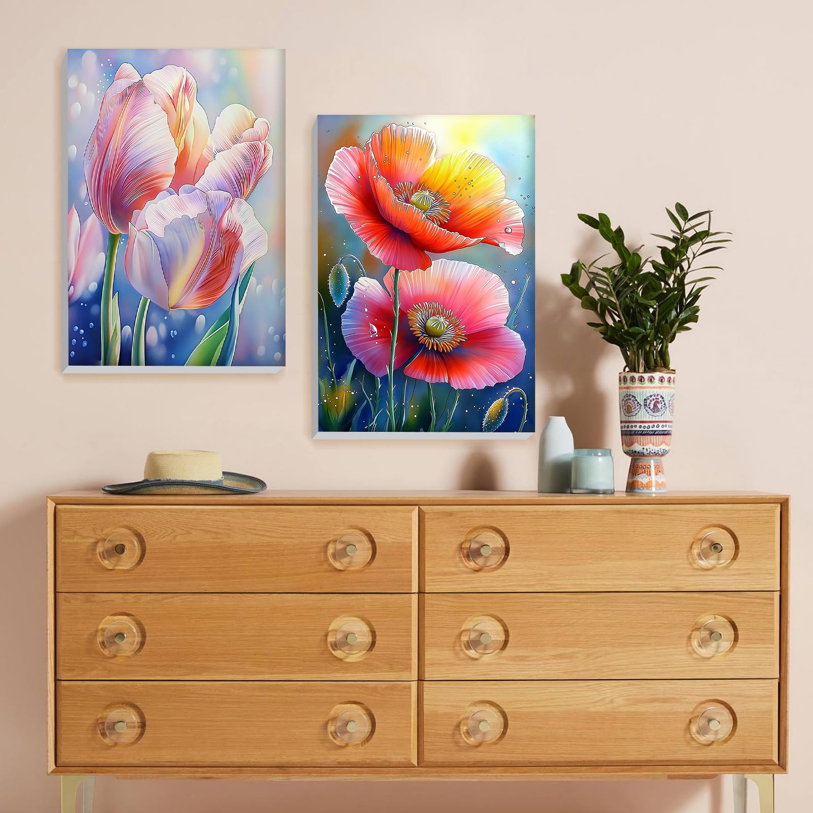 Dipingi con i Numeri Adulti Grandi Dimensioni 100 X 50 cm