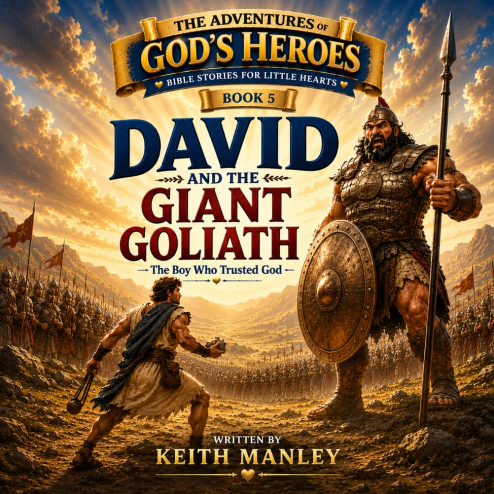 David and the Giant Goliath: The Boy Who Trusted God (The Adventures of God's Heroes)