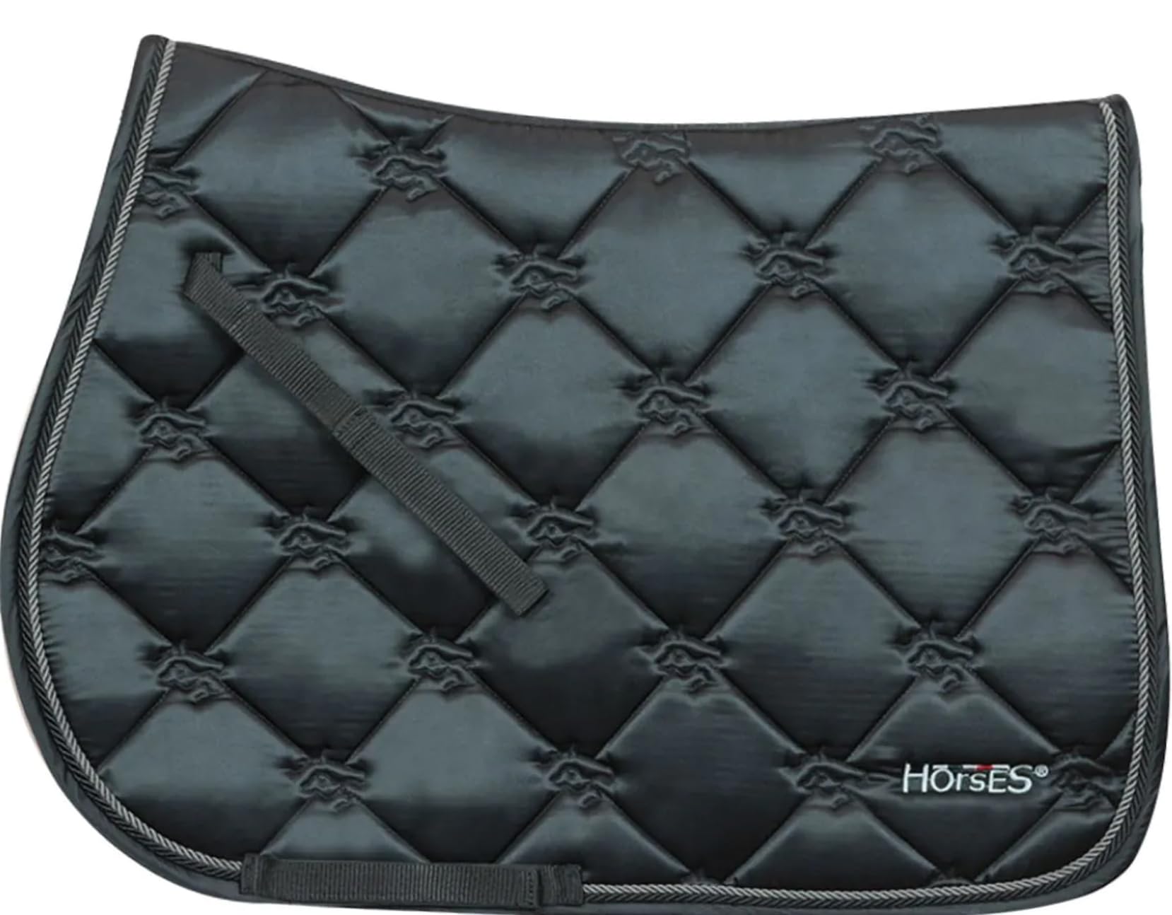 Edwina - Silla de salto suave y resistente, imprescindible para proteger al caballo de traumas y choques excesivos, Sobrio y elegante