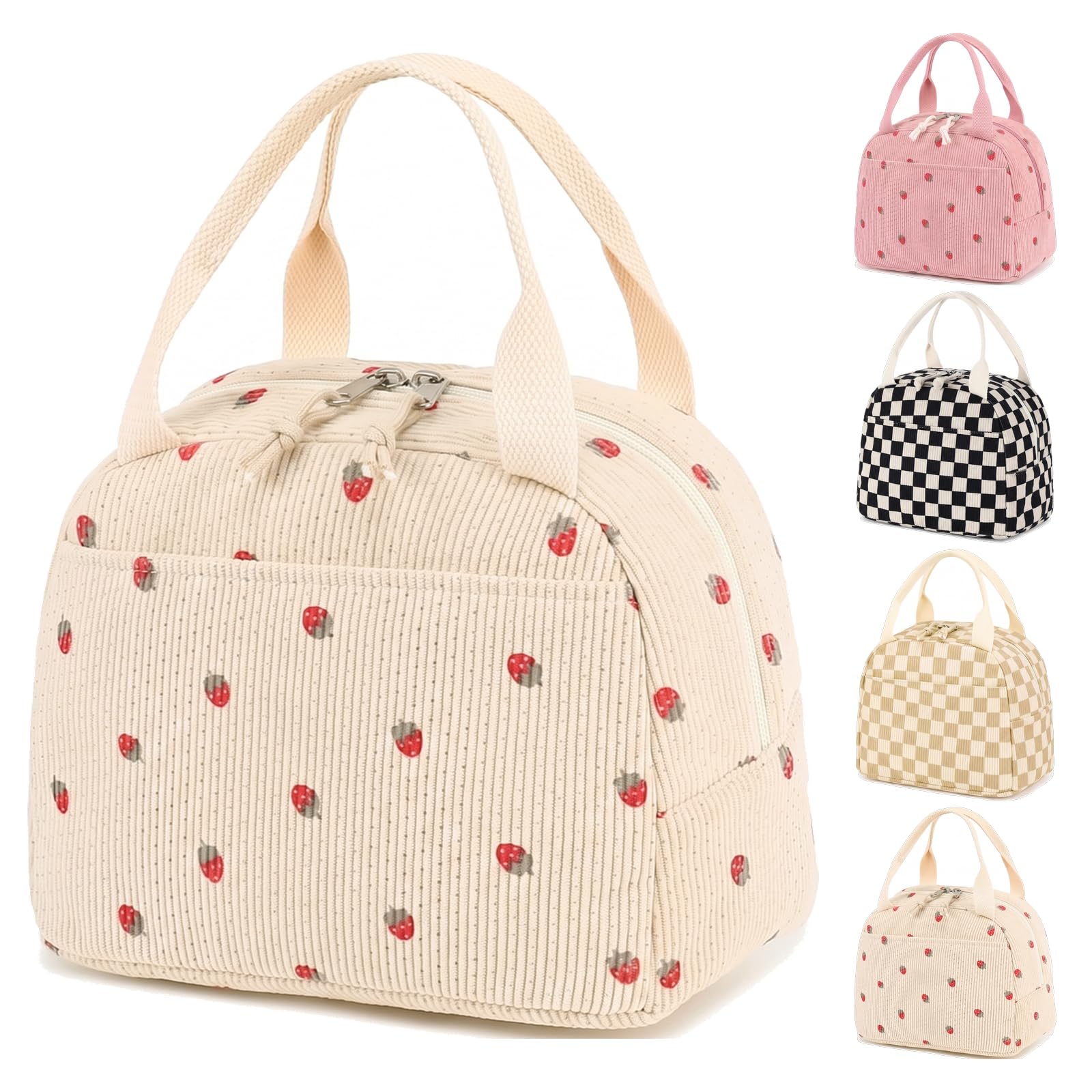 Arae Corduroy Lunch Bag