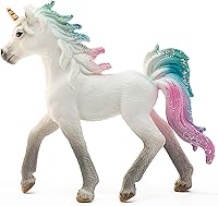 Vista 3 de Schleich bayala - Potro de unicornio marino - Juguete de unicornio para niñas y niños - Figura de caballo de mar de fantasía para niños a partir