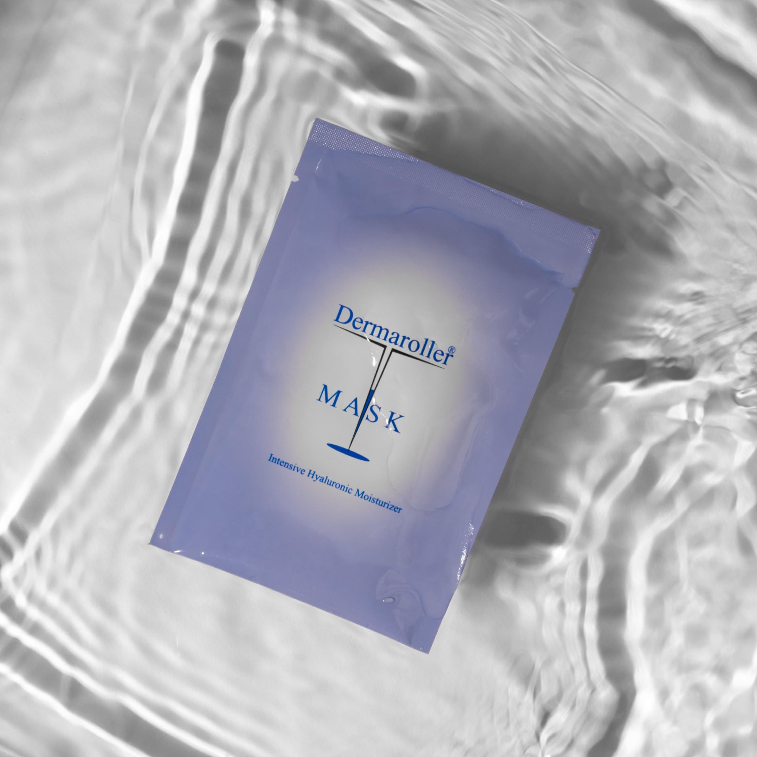 Dermaroller Hyaluronsäure Gesichtsmaske gegen trockene Haut - 1 x 10 Stück (10er Pack) - Skincare (Premium) Spendet Feuchtigkeit, mildert Falten, unterstützt die Kollagenbildung