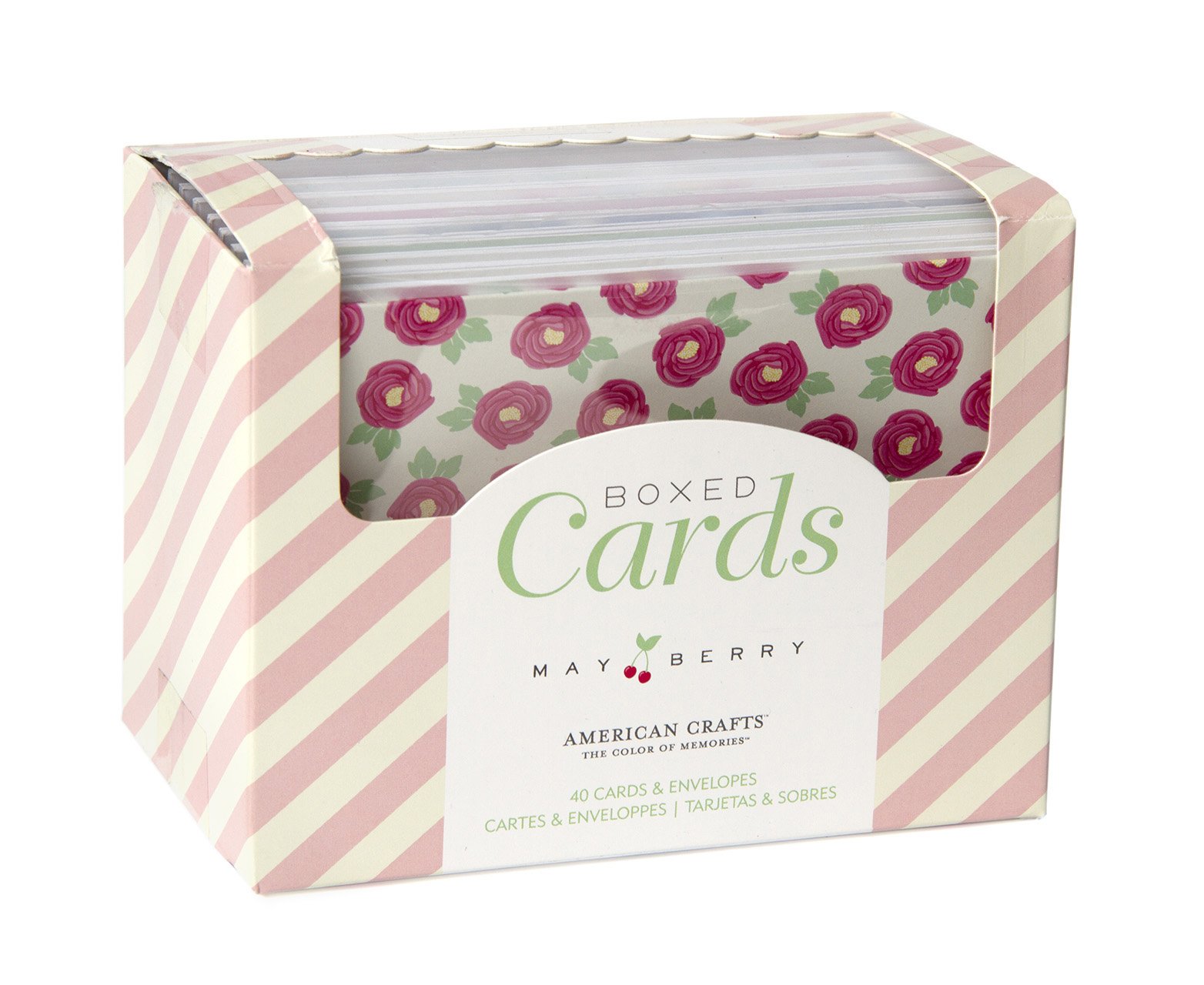 American Crafts Mayberry-Karten-Set – 40 Karten & Umschläge Für Scrapbooking & Grüße