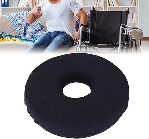 Miniatura 2 de Almohada de dona para el dolor de coxis, almohada de hemorroides de 9.8 in, cojín de asiento para alivio del dolor de decúbito para pacientes