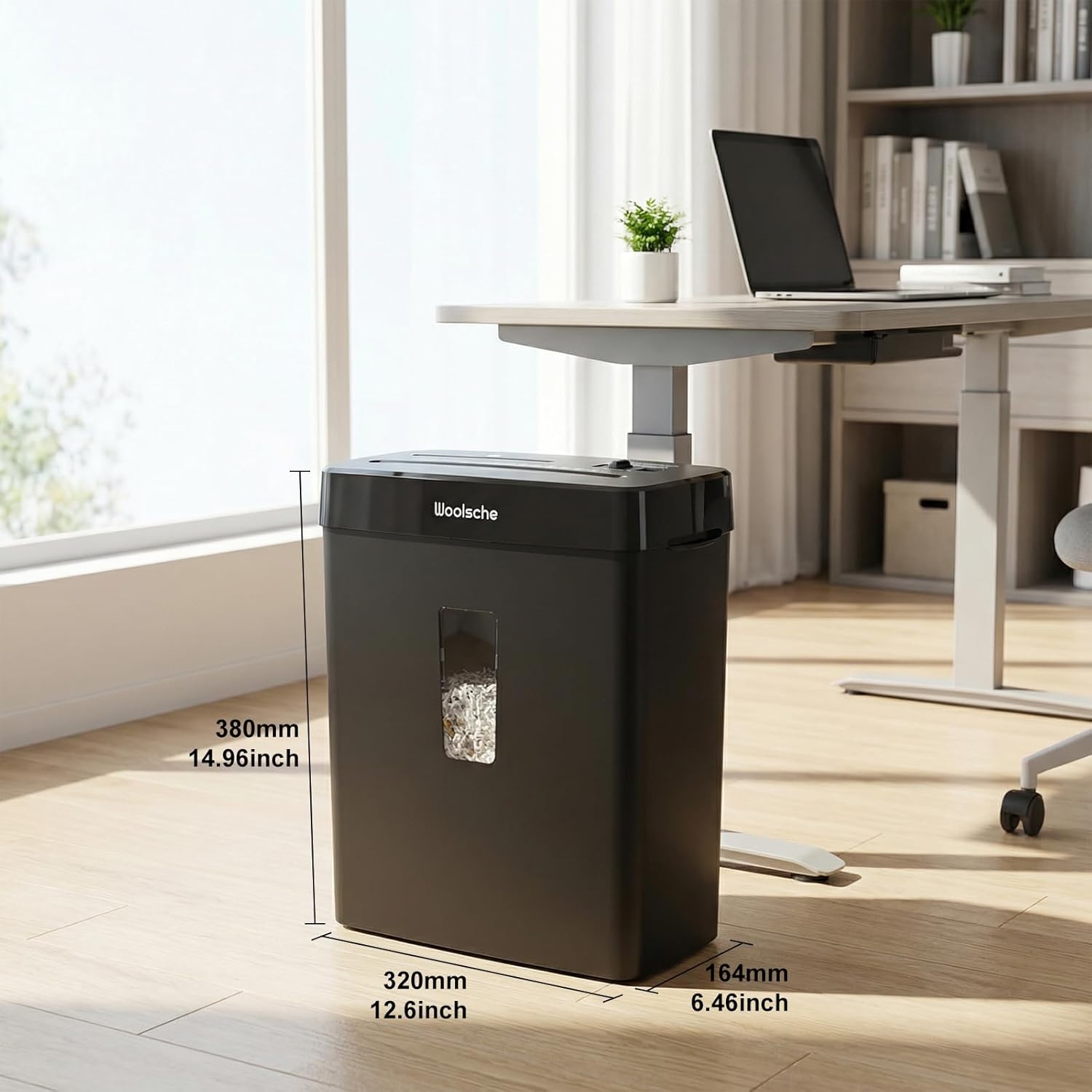 Paper Shredder for Home,10-Sheet Cross Cut with 13L Basket, P-4 Security Level,3-Mode Design - Shreds CD and Credit Card,Shredders for Home Use