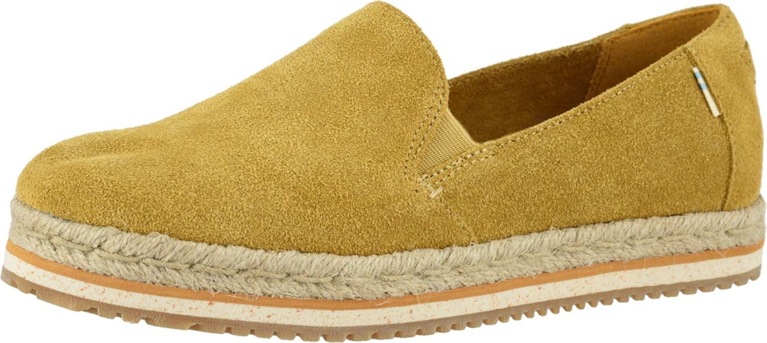 TOMS Womens Palma - Grey 12 Amber Gold