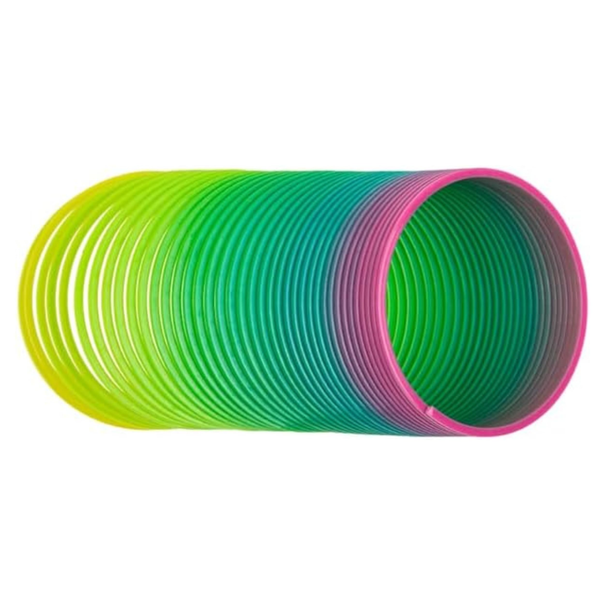 PARENCE. Zestaw 2 tęczowych spiral - Magiczna Wiosenna Zabawka - Kolorowa Spirala Skacząca i Odskakująca - Zabawa dla dzieci i dorosłych - 2 elementy