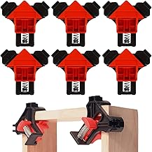 ZDL Corner Presses, 6pcs Clamp Seal, Right Angle Clamps, Adjustable for Wood, Metal, Manual Work