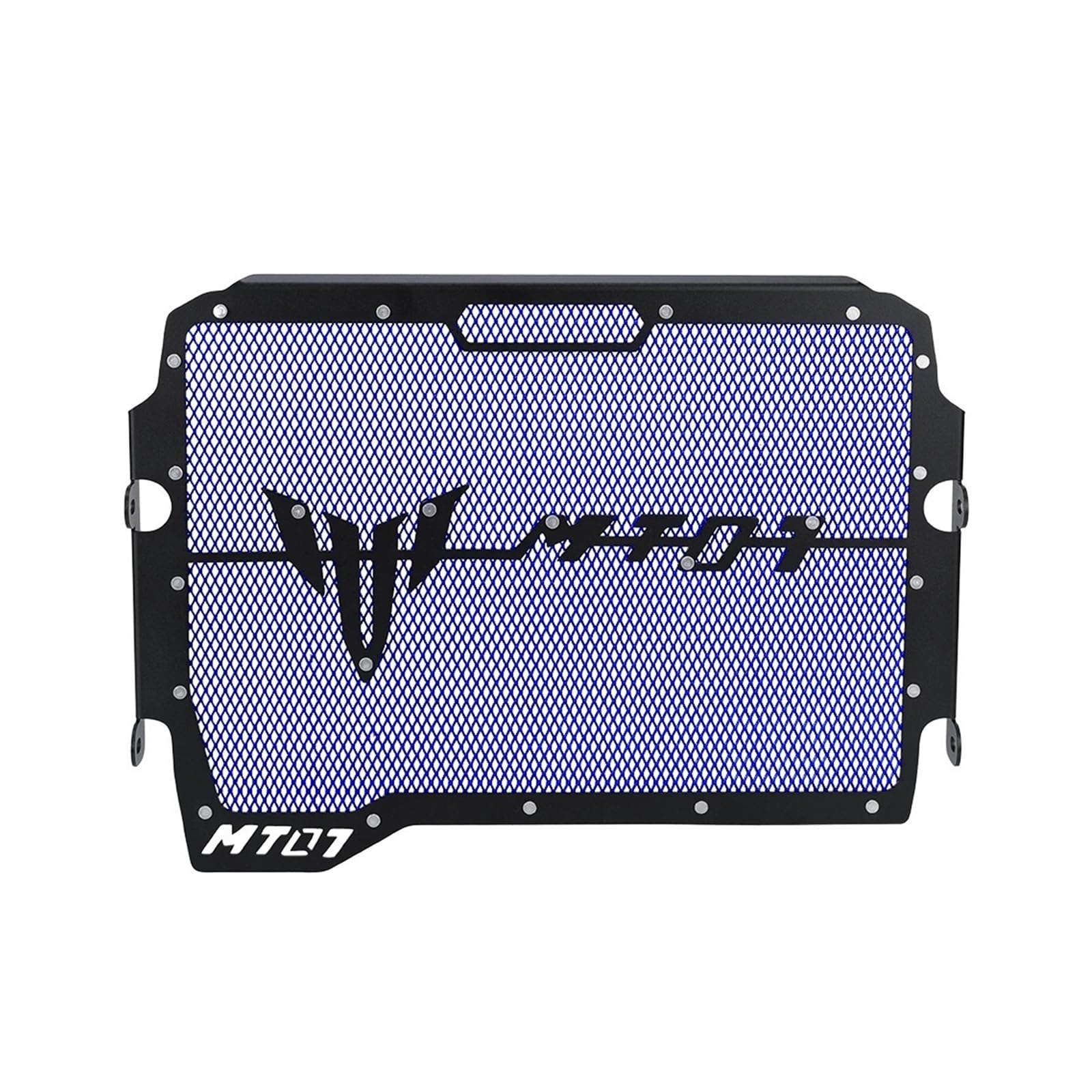 Grille De Protection De Radiateur en Maille pour MT-07 MT07 MT-07 2018 2019 2020 2021 2022 2024 2023 Moto Grille De Radiateur(Bleu)