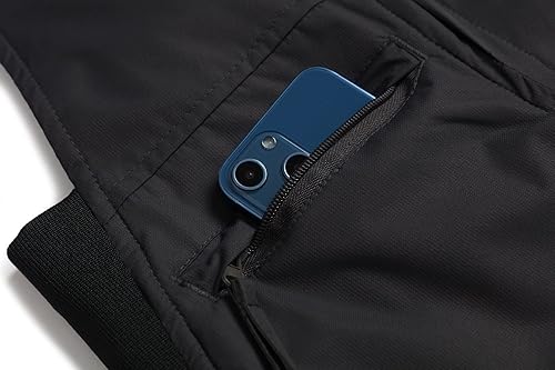 Miniatura 5 de Lelaki Baberos de esquí de nieve para niños pequeños, con aislamiento Waterporoof Ripstop para invierno, pantalones de snowboard para niños y niñas