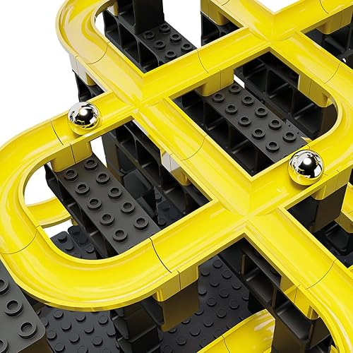 Miniatura 6 de Hubelino Pi 440280 - Juego de iniciación de canicas, compatible con el popular sistema de bloques de bulding - 214 piezas para edades de 8 años en