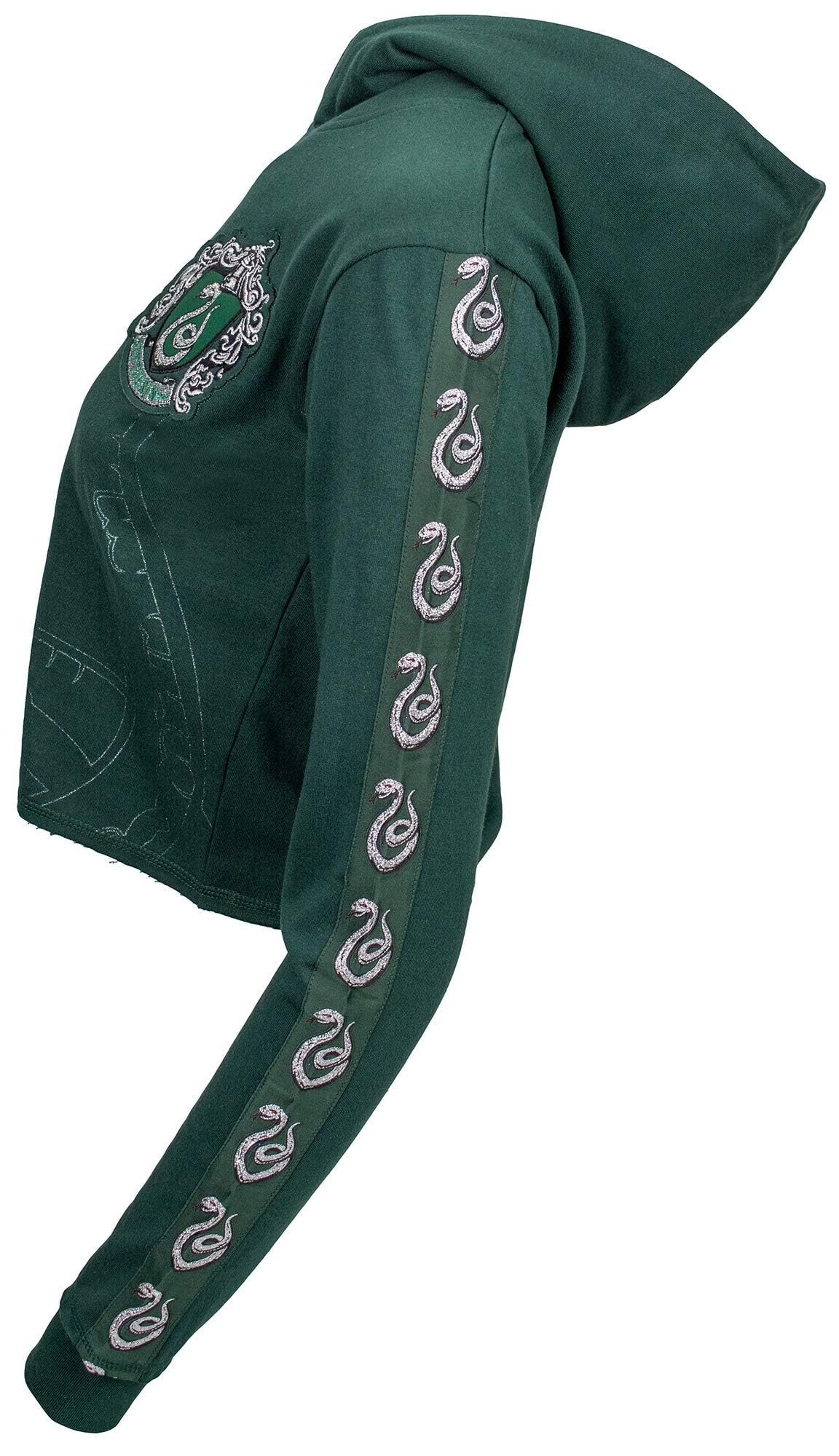 Harry Potter - Sudadera con capucha corta para mujer y niña