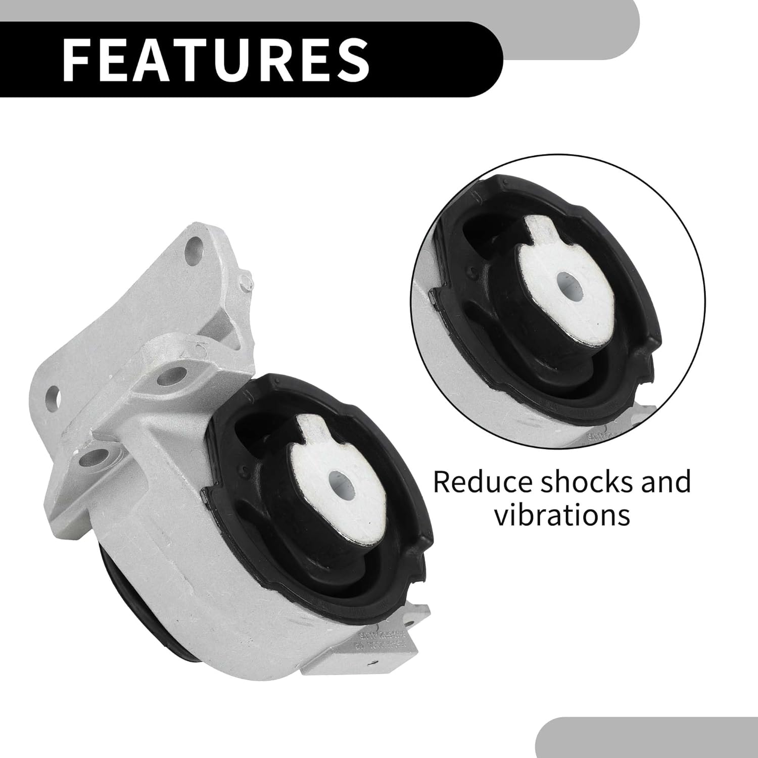 Engine Motor Mount - Car Left Transmission Mount - for Ford Fusion 2007-2012 1Pc