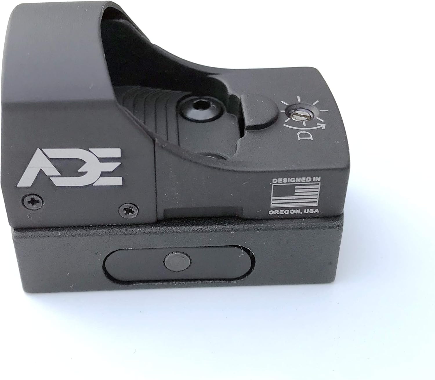 Ade Advanced Optics RD3-002 Compact Red Dot Sight with Integral Weaver-Picatinny Mount