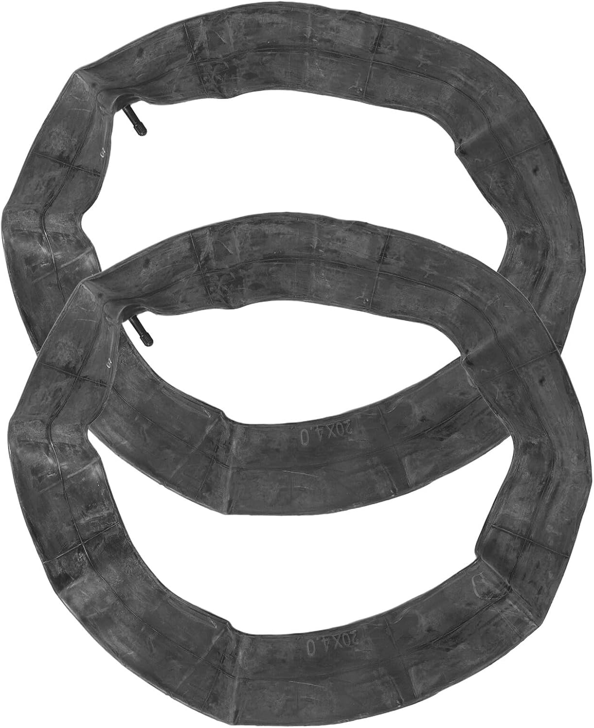 26x4.0 Inch Heavy Duty Bicycle Inner Tubes 2pcs with Av Valve, Wide Tire Replacement for Mountain Bikes, Electric Scooters, and Sand Bikes