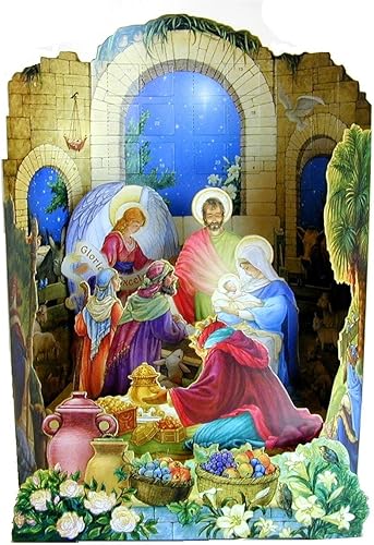 Miniatura 1 de Calendario de Adviento desplegable 3D