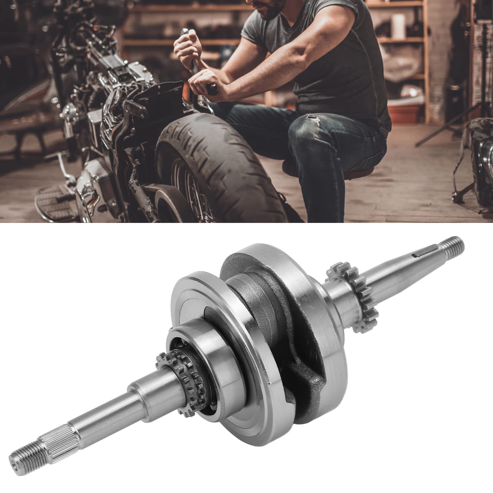 Tbest Gy6 Crankshaft,150Cc Scooter Crankshaft,Crankshaft Connecting Rod