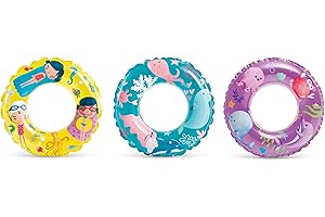 Intex Transparent Rings - The Perfect Colorful Addition to Any Pool