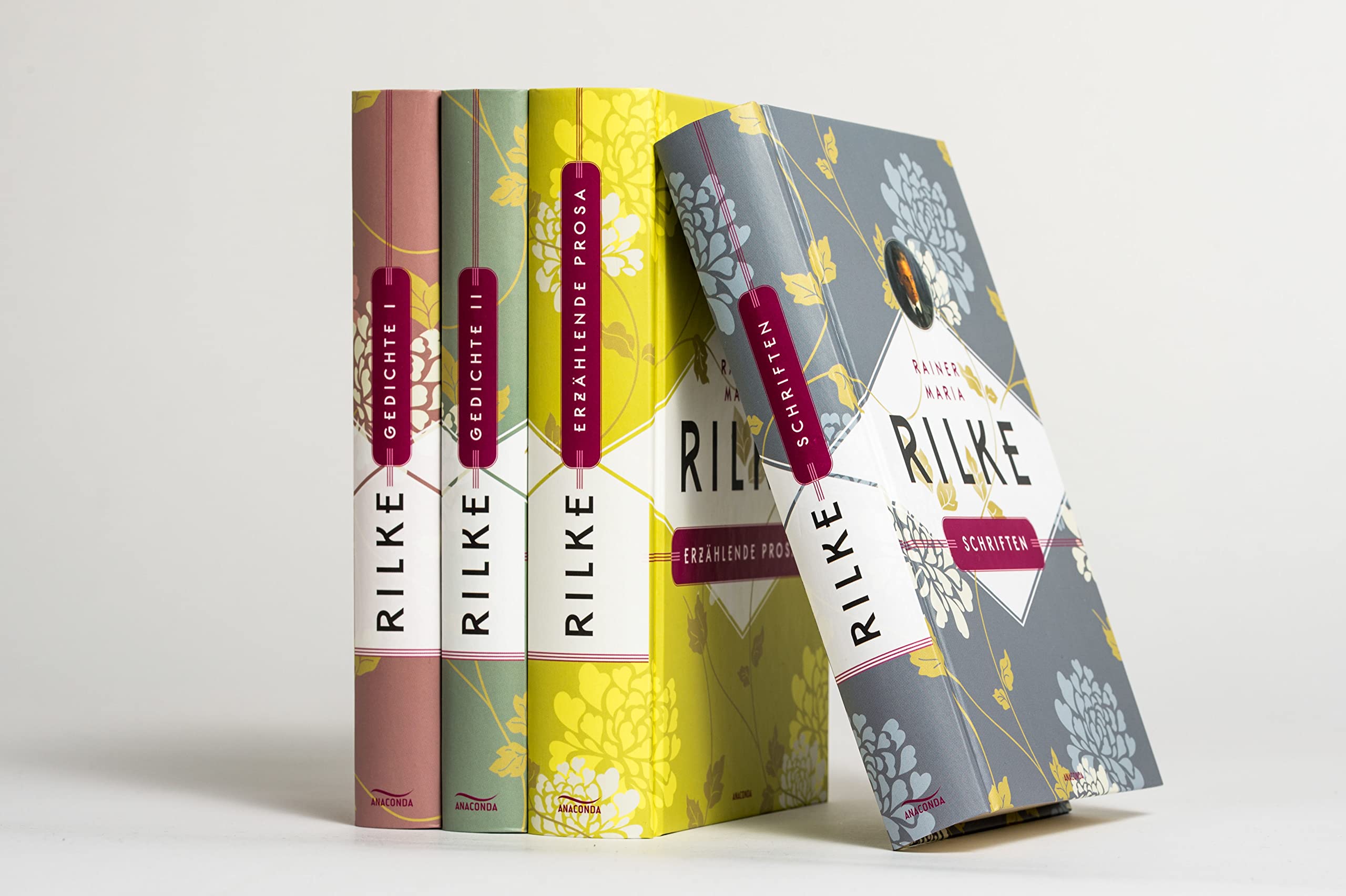 Rainer Maria Rilke, Werke in vier Bänden (Gedichte I - Gedichte II - Erzählende Prosa - Schriften) (4 Bände im Schuber)