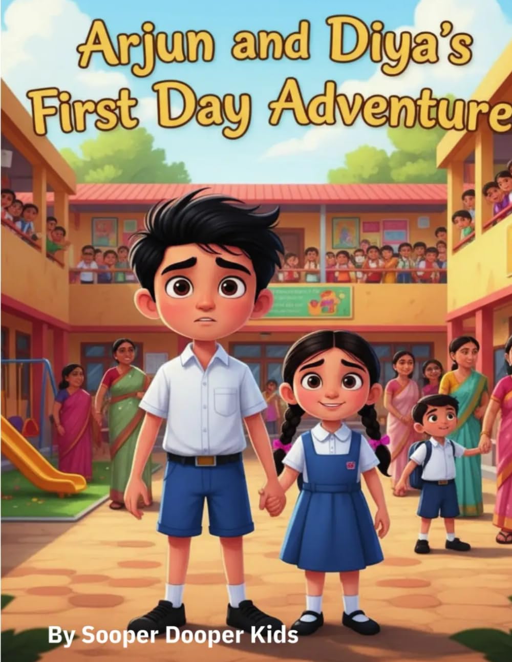 Arjun And Diya First Day At School: A Story About Courage and Making New Friends (The Adventures of Arjun)