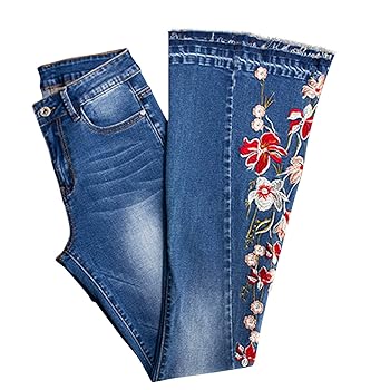 【最終値下】bluelea Original embroidery pants 最終値下】bluelea Original embroidery pants