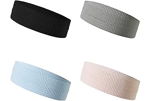 4PCS Sport Hair Band Sweat Headbands