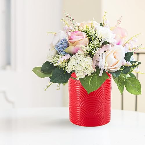 Miniatura 3 de Soporte para utensilios de cocina para decoración de cocina, vajilla de cerámica extra grande para encimera, organizador de utensilios de granja,