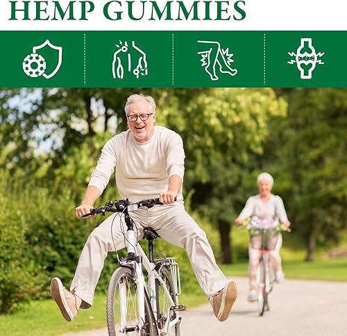 Miniatura 3 de Gomitas de cáñamo orgánico de alta potencia, suplemento extra fuerte, la mejor gomita para adultos, bajo en azúcar con extracto de aceite de cáñamo