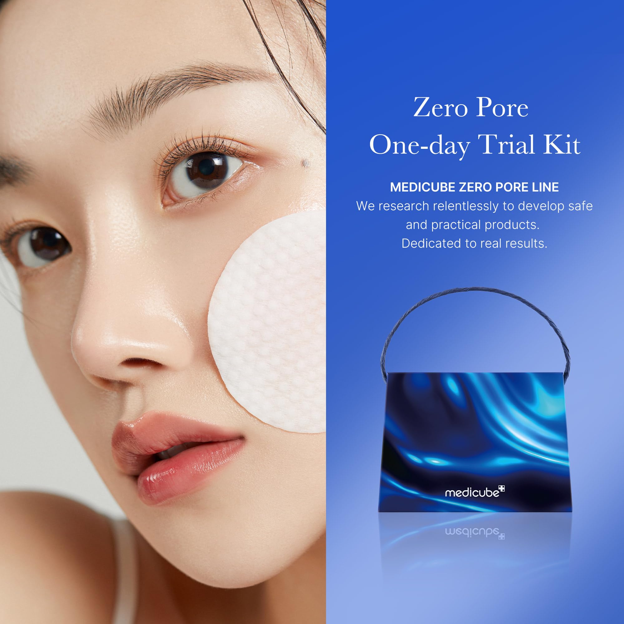 Medicube Zero Pore One Day Trial Kit | 4 Step with Toner Pads