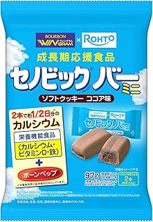 ブルボン セノビックバーミニソフトクッキーココア味 97g×12袋