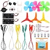 Sntieecr Electric Circuit Kit for Kids Ages 8-12, Electrical Circuits Science Project, Educational STEM Kits, Montessori Learning Kits Set for Kids, DIY STEM Engineering Project