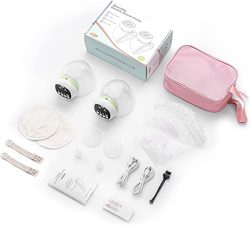 Miniatura 7 de Extractor de leche manos libres, extractores de leche eléctricos portátiles para lactancia materna, extractor de leche inalámbrico portátil con