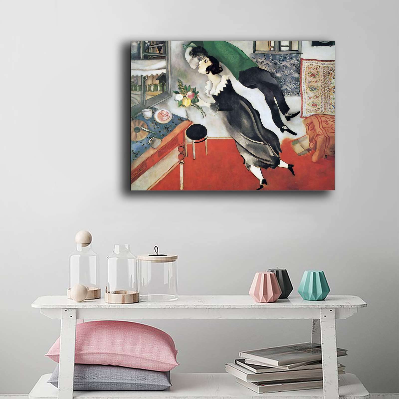 An Lá Breithe Chagall Remastered Art The Birthday By Marc