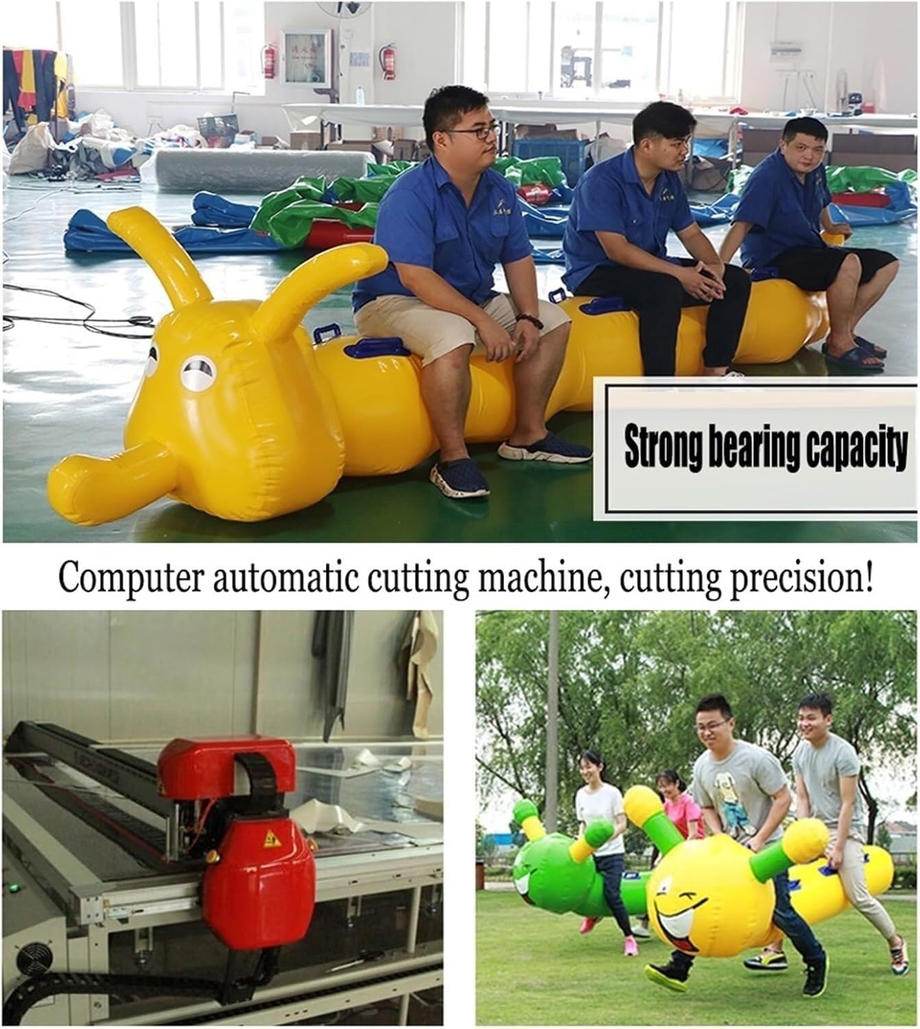 Giocattoli gonfiabili Giochi di fitness per adulti Team Building Attrezzatura sportiva divertente | 4 posti