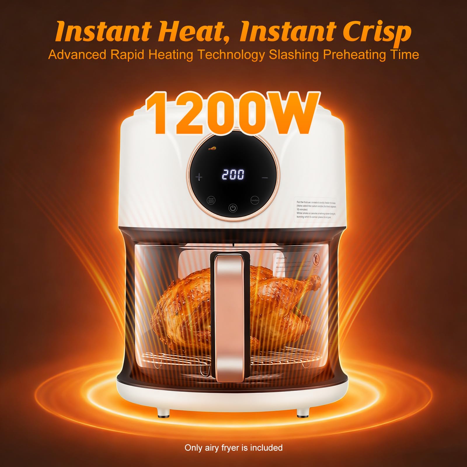 Air Fryer, Freidora de Aire, Freidora Aceite