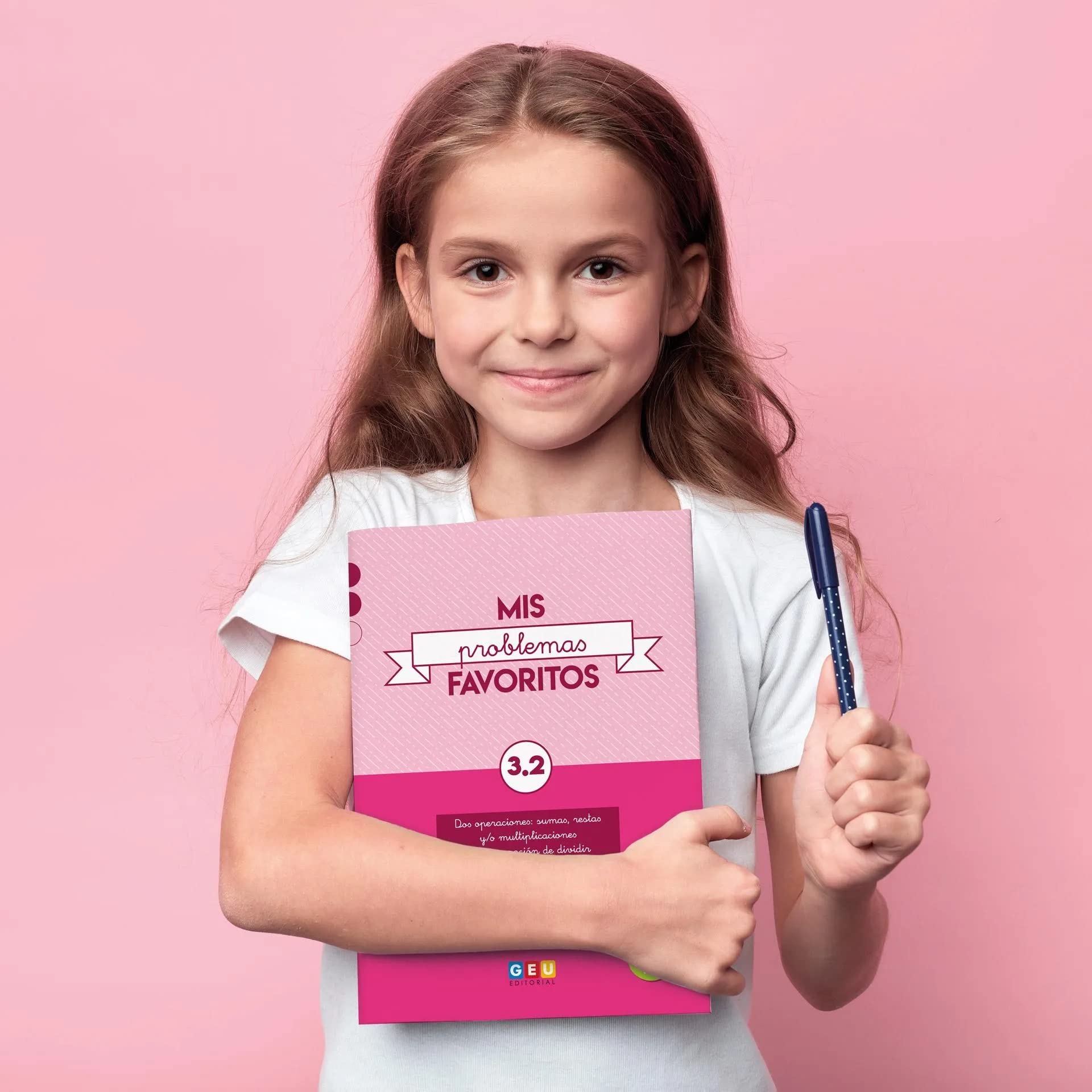 Mis Problemas favoritos 3º Pirmaria Cuaderno 3.2: Facilitar La Comprensión matemática | Editorial Geu