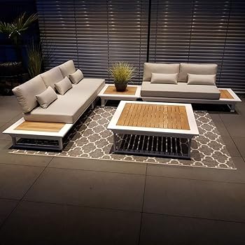 Top Ten Floo Y Wong Artist Gartenlounge Aluminium Weiss
