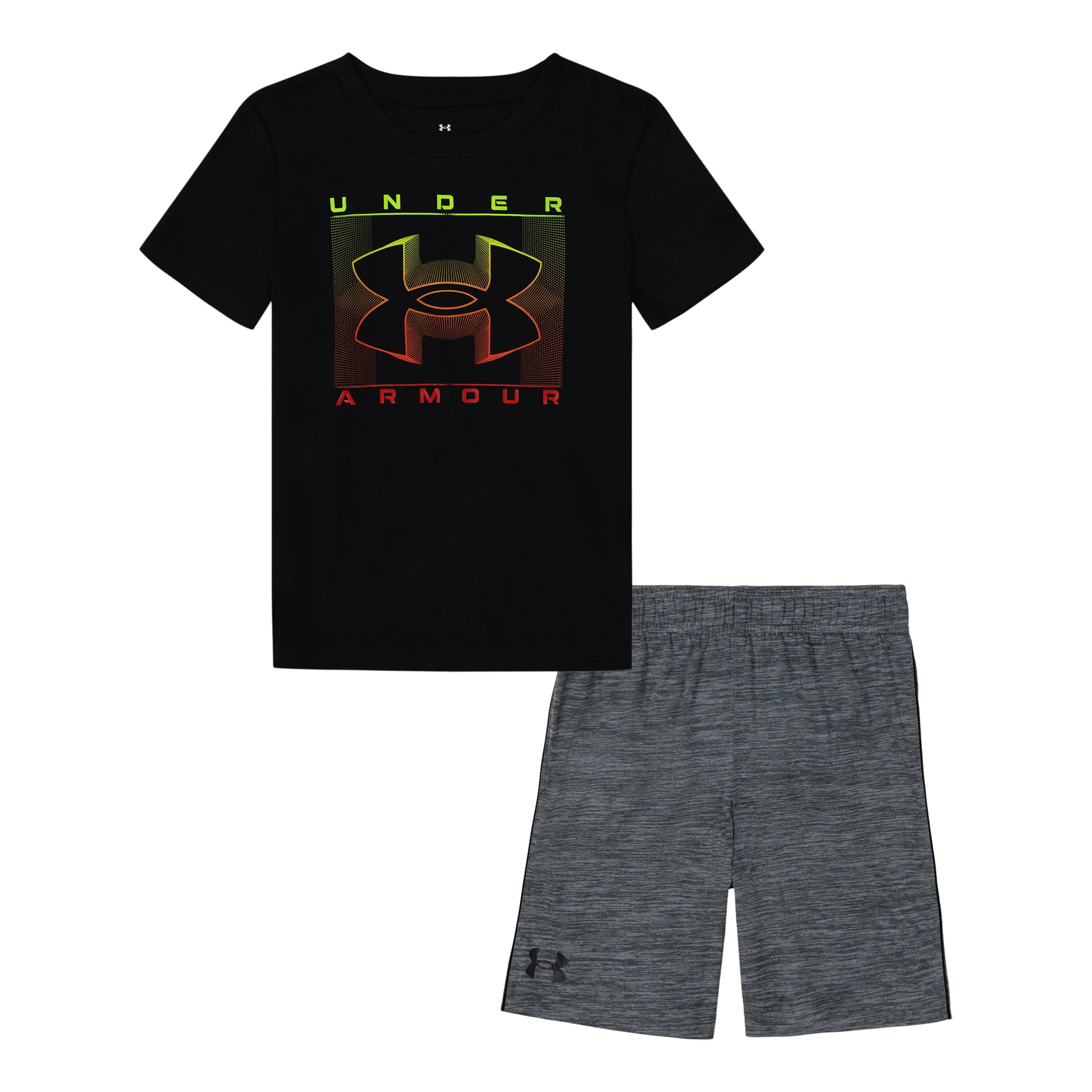 Under Armour Boys' 2-piece Short Sleeve Graphic T-Shirt and Shorts Set