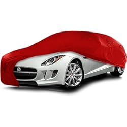 Fundas Para Camiones Mercedes Benz Cosmos - Funda de Coche para Uso Interior compatible con los principales modelos Coupé, Tejido Elástico, Transpirable y Antipolvo, Suave al Tacto, Ajuste Perfecto, Rojo