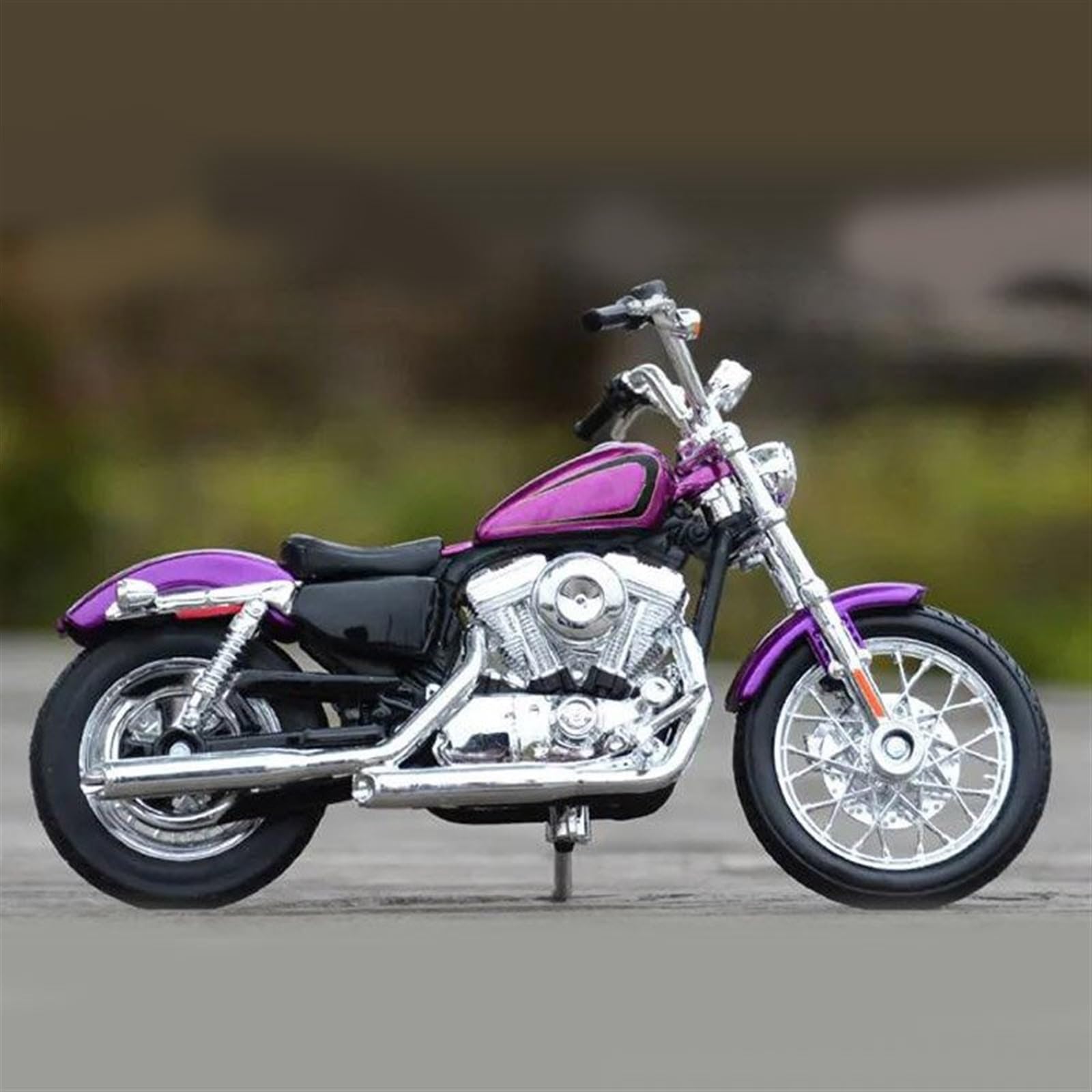 SEYXF Motorbike Toy 1/18 for Harley XL1200V Seventy-Two 2018 Motorcycle Simulation Diecast Model Collection Birthday Present(No Box B)