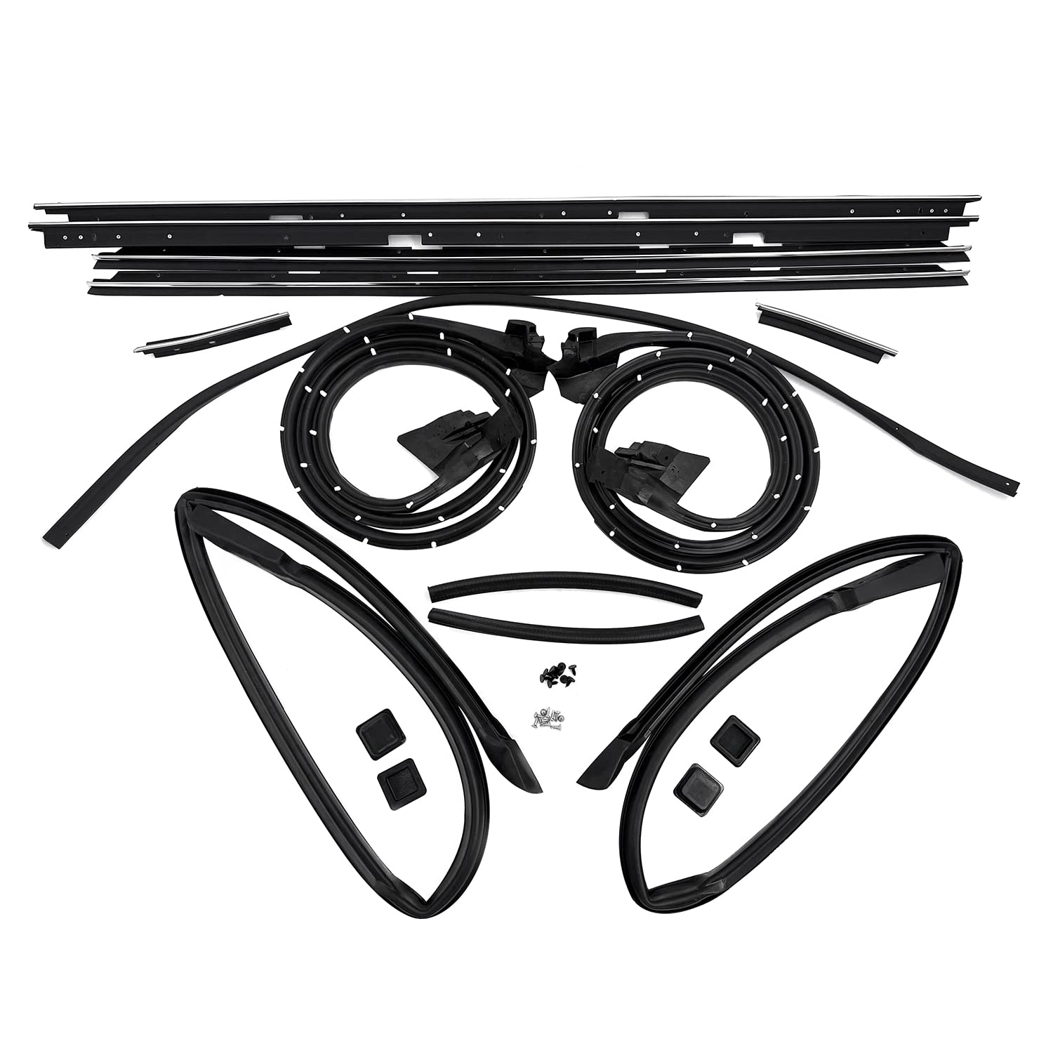 Photo 1 of Door Tailgate Weatherstripping Seal Kit Compatible with El Camino 1978-1987 Models for GMC Caballero Door Seal Kit