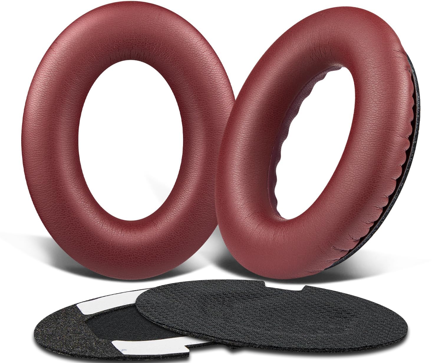 SoloWIT Protein Leather Earpads Cushions for Bose Headphones, Replacement Ear Pads for Bose QuietComfort 15 QC15 QC25 QC2 QC35/Ae2 Ae2i Ae2w/SoundTrue