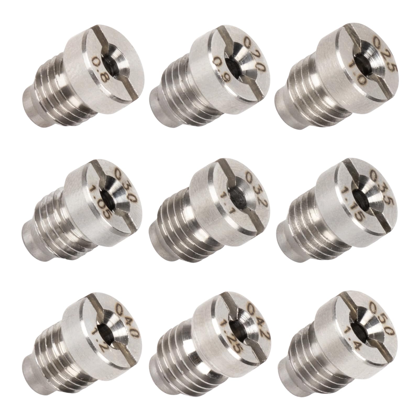 Professional Grades 9PCS Washer Nozzle Attachments Resistant Design Perfect for Home and Commercial Use High Pressure Washer Nozzle