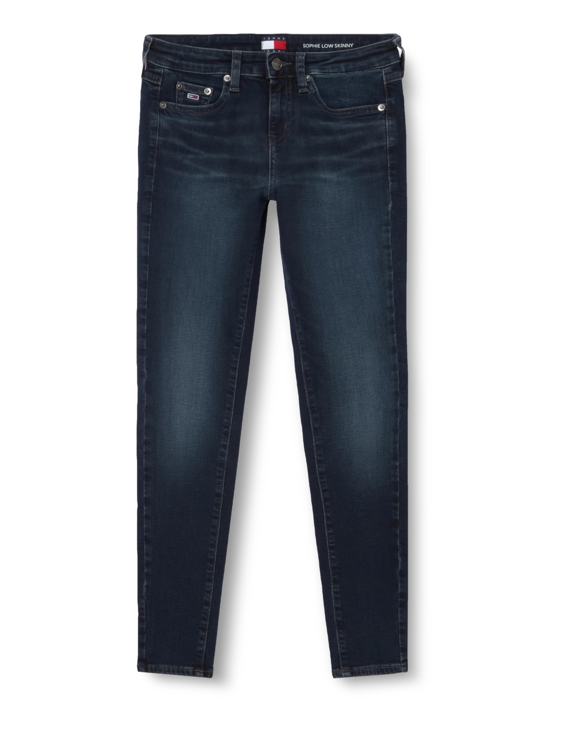 Tommy Jeans Women Sophie LW SKN CH1269 DW0DW21387, Denim (Denim Dark), 24W / 28L